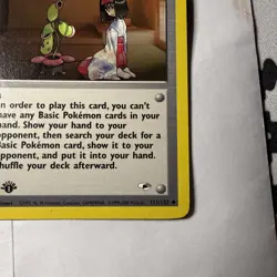 Good Manners - 1st Edition - 111/132 Gym Heroes - Pokemon TCG - 2000 - Image 4
