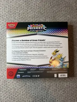 Pokemon TCG: Scarlet & Violet Prismatic Evolutions Poster Collection Box - Image 2