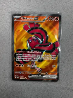 110/094 Oricorio ex Full Art Phantasmal Flames Ultra Rare Pokemon MINT - Image 1
