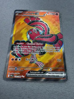 110/094 Oricorio ex Full Art Phantasmal Flames Ultra Rare Pokemon MINT - Image 3