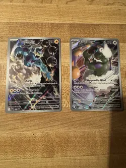 Black Bolt and White Flare Pokemon Center Stamped Promos Thundurus & Tornadus - Image 1