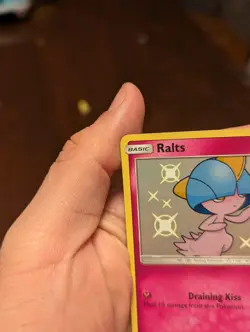 Ralts SV34/SV94 Hidden Fates Baby Shiny Vault Pokemon TCG Holo Rare English - Image 2