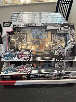 5x NEW SEALED POKEMON UNOVA HEAVY HITTERS PREMIUM COSTCO COLLECTION SEALED 🖤⚪ - Image 1