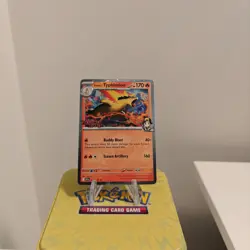 Ethan's Typhlosion (Prerelease) 034/182 Holo Pokemon TCG - DESTINED RIVALS STAMP - Image 1
