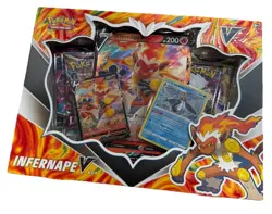 Pokemon TCG Infernape V Collection Box Sealed - FUSION STRIKE + LOST ORIGIN - Image 1