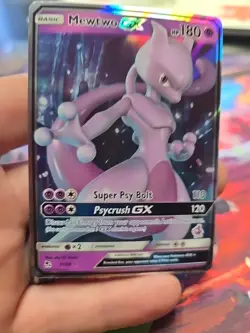 Pokemon Mewtwo GX TCG Holo Card 31/68 Symbol Battle Academy Stamped - Image 1