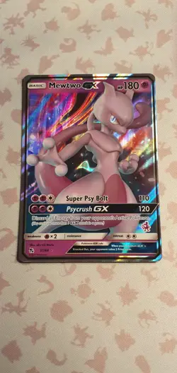Mewtwo GX 31/68 Ultra Rare - Battle Academy Mewtwo Stamp - Pokemon TCG - NM - Image 1