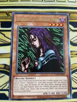 Yugioh Hexe Vom Schwarzen Wald TOCH-DE027 Rare - Image 1