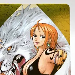 One Piece Golden Playing Cards Nami 3 of Spade Jump Festa Anime Manga Japan F/S - Image 3