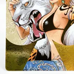 One Piece Golden Playing Cards Nami 3 of Spade Jump Festa Anime Manga Japan F/S - Image 4