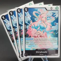 One Piece Shirahoshi OP05-082 Rare x4 (Original Print) Awakening of The New Era - Image 1