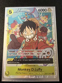 Monkey D Luffy (OP07-109) SR 500 Years in the Future - Image 1