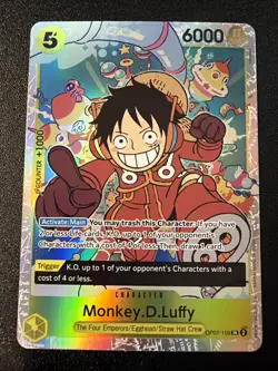 Monkey D Luffy (OP07-109) SR 500 Years in the Future - Image 2