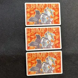 lot of 3 Litwick, Lampent, Chandelure Poker Playing Card Set NM Pokemon White - Image 2