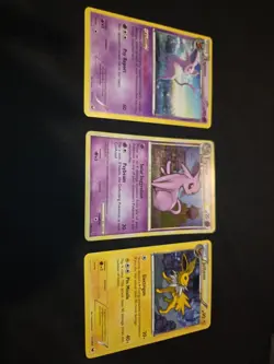 Pokemon Card Espeon 48/108, Espeon 2/90, Jolteon 37/108 2010 And 2012 Lot Of 3 - Image 2