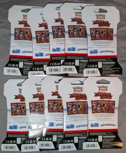 Lot of 10x Pokemon TCG: Destined Rivals Sleeved Packs - Factory Sealed - Image 2