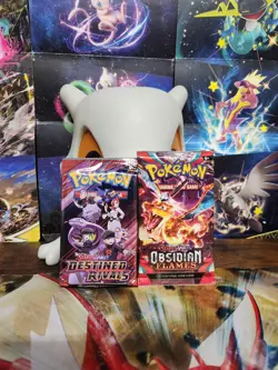 Sealed Pokemon TCG 10 Pack Lot 151 MEGA EVO DESTINED RIVALS PHANTASMAL FLAMES - Image 5