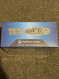 Pokemon Center Exclusive TCG Stellar Crown Elite Trainer Box ETB New & Sealed UK - Image 3