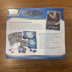 NEW Pokemon TCG: Stellar Crown Pokemon Center Exclusive Elite Trainer Box ETB - Image 3