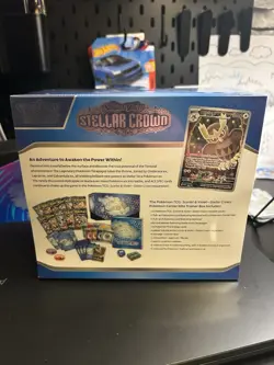 TCG Pokemon Center Exclusive Stellar Crown Elite Trainer Box Etb New & Sealed UK - Image 3