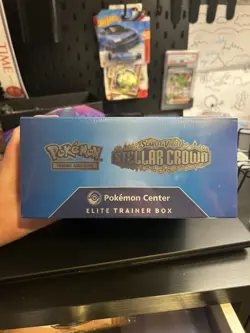 TCG Pokemon Center Exclusive Stellar Crown Elite Trainer Box Etb New & Sealed UK - Image 5