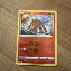 Pokemon Card Entei Battle Styles Reverse Holo Rare 020/163 Near Mint - Image 1