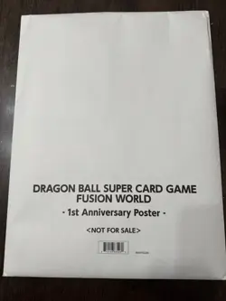 Dragon Ball Super Card Game Fusion World 1st Anniversary Poster 12" x 16" New - Image 2