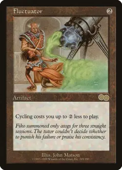 Fluctuator Urza's Saga Magic The Gathering MTG Card - Image 1