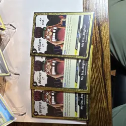 Bandai OP09 My Era...Begins!! Blackbeard Event Lot 3 One Piece Card Game English - Image 1