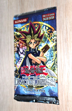 2-26 Konami Yu-Gi-Oh Legacy of Darkness 1996 Sealed pack 9 Cards 53334301862 - Image 2