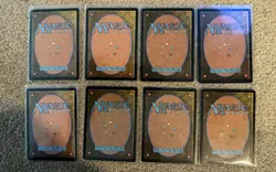 mtg 8 card lot,hedge maze/demonic consultation/phoenix fleet airship/foils. - Image 2