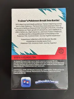 Pokemon 2025 Scarlet & Violet Journey Together Booster Bundle Box New and Sealed - Image 2