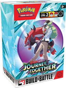 Pokemon Scarlet and Violet Journey Together Build and Battle Display Box - Image 1