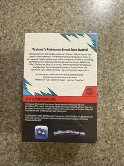 Pokemon TCG Scarlet and Violet Journey Together Booster Bundle NEW SEALED - Image 2