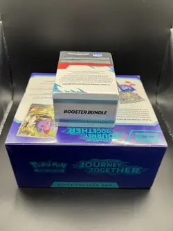 Pokemon TCG Scarlet & Violet Journey Together ETB and Booster Bundle New Sealed - Image 2