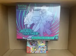 Pokemon TCG Scarlet & Violet Journey Together ETB and Booster Bundle New Sealed - Image 1