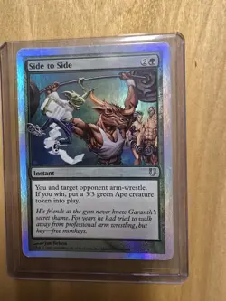 Side to Side - #110/140 (LP) Unhinged Magic MTG - Foil - Image 1