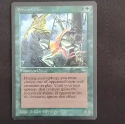 Magic: The Gathering Erhnam Djinn Creature Green Ken Meyer Jr. English - Image 1