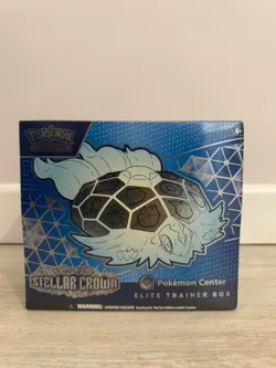 Pokemon Center Exclusive Stellar Crown Elite Trainer Box Etb New & Sealed ✅🚚 - Image 1