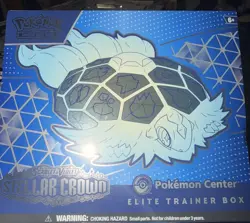 Pokemon Center Exclusive Stellar Crown Elite Trainer Box ETB - Sealed - Image 1