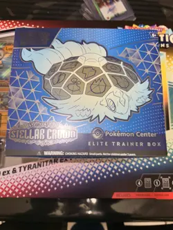 Pokemon Center Exclusive Stellar Crown Elite Trainer Box ETB - Sealed - Image 3