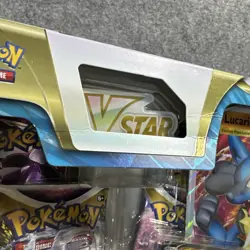 Pokemon Lucario VSTAR Special Collection Promo Box English Nintendo - Image 5