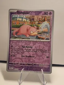 Slowpoke 085/193 Sv02: Paldea Evolved Reverse Holo Pokemon TCG NM - Image 1