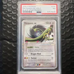 PSA 7 RAYQUAZA EX HOLO 2006 Pokemon Black Star Promos #039 - Image 1