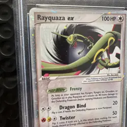 PSA 7 RAYQUAZA EX HOLO 2006 Pokemon Black Star Promos #039 - Image 3