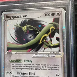 PSA 7 RAYQUAZA EX HOLO 2006 Pokemon Black Star Promos #039 - Image 4