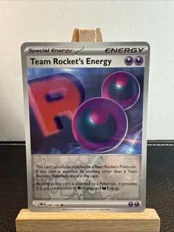 Team Rocket's Energy 182/182 - Reverse Holo - Pokemon TCG Destined Rivals - NM - Image 1