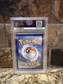 2015 POKEMON XY BREAKTHROUGH 154/162 M HOUNDOOM EX- PSA 7 - Image 2