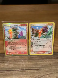 Ludicolo & Kingler Delta Species Reverse Holo 2006 Pokemon EX Crystal Guardians - Image 1