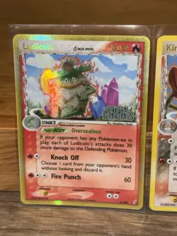 Ludicolo & Kingler Delta Species Reverse Holo 2006 Pokemon EX Crystal Guardians - Image 2